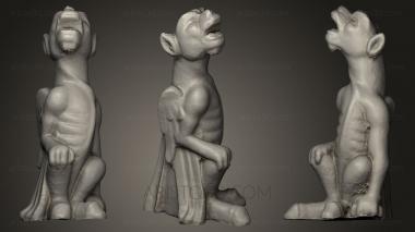 Animal figurines (STKJ_0295) 3D model for CNC machine